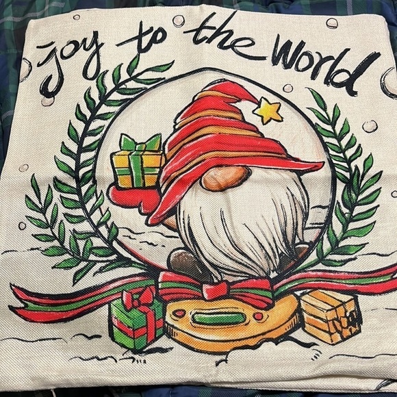 NEW Christmas Throw Pillow Covers 18x18 Set of 4 Farmhouse Christmas Home Decor - Picture 3 of 4